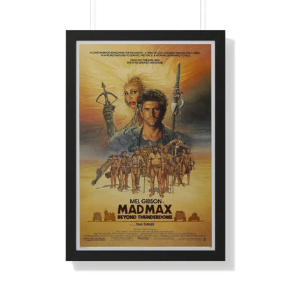 MAD MAX BEYOND THUNDERDOME 1985 - Framed Movie Poster - The Sticker Space