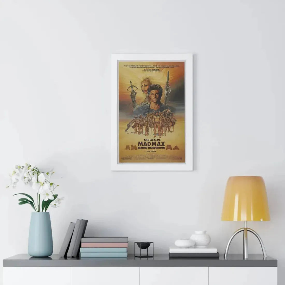 MAD MAX BEYOND THUNDERDOME 1985 - Framed Movie Poster - The Sticker Space