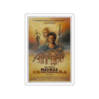 MAD MAX BEYOND THUNDERDOME 1985 Movie Poster STICKER Vinyl Die-Cut Decal 3 Inch - The Sticker Space
