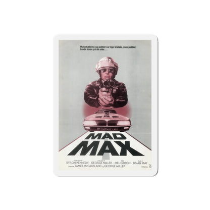 MAD MAX (DANISH) 1979 Movie Poster - Refrigerator Magnet-5" x 5"-The Sticker Space