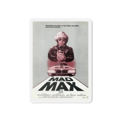 MAD MAX (DANISH) 1979 Movie Poster - Refrigerator Magnet - The Sticker Space