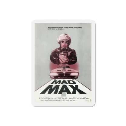 MAD MAX (DANISH) 1979 Movie Poster - Refrigerator Magnet - The Sticker Space