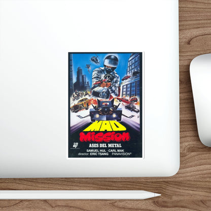 MAD MISSION 2 1983 Movie Poster STICKER Vinyl Die-Cut Decal-The Sticker Space