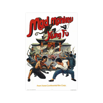MAD MONKEY KUNG FU 1979 - Paper Movie Poster-12″ x 18″ (Vertical)-The Sticker Space