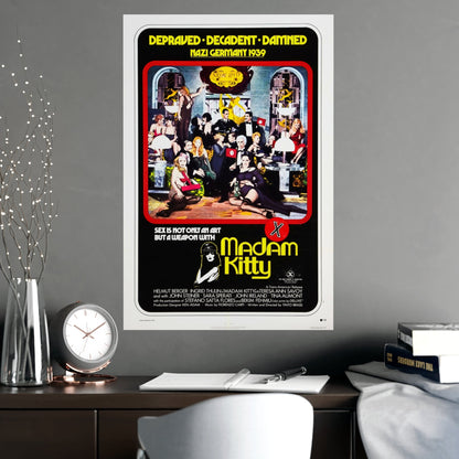MADAM KITTY (SALON KITTY) 1976 - Paper Movie Poster-The Sticker Space
