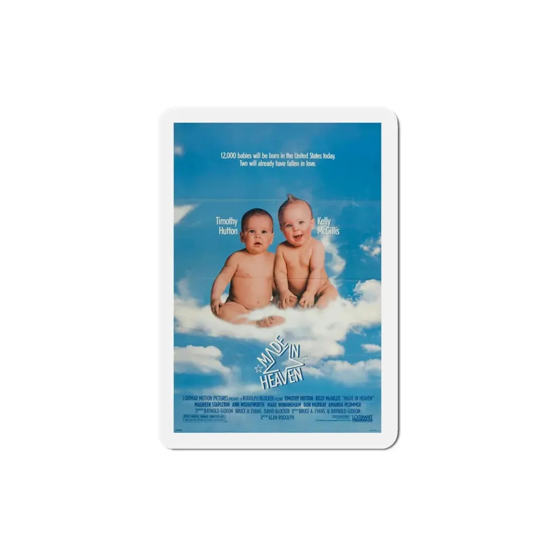 Made in Heaven 1987 Movie Poster Refrigerator Magnet - The Sticker Space