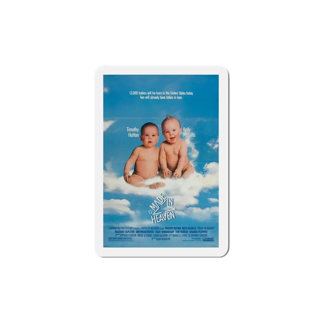 Made in Heaven 1987 Movie Poster Refrigerator Magnet - The Sticker Space