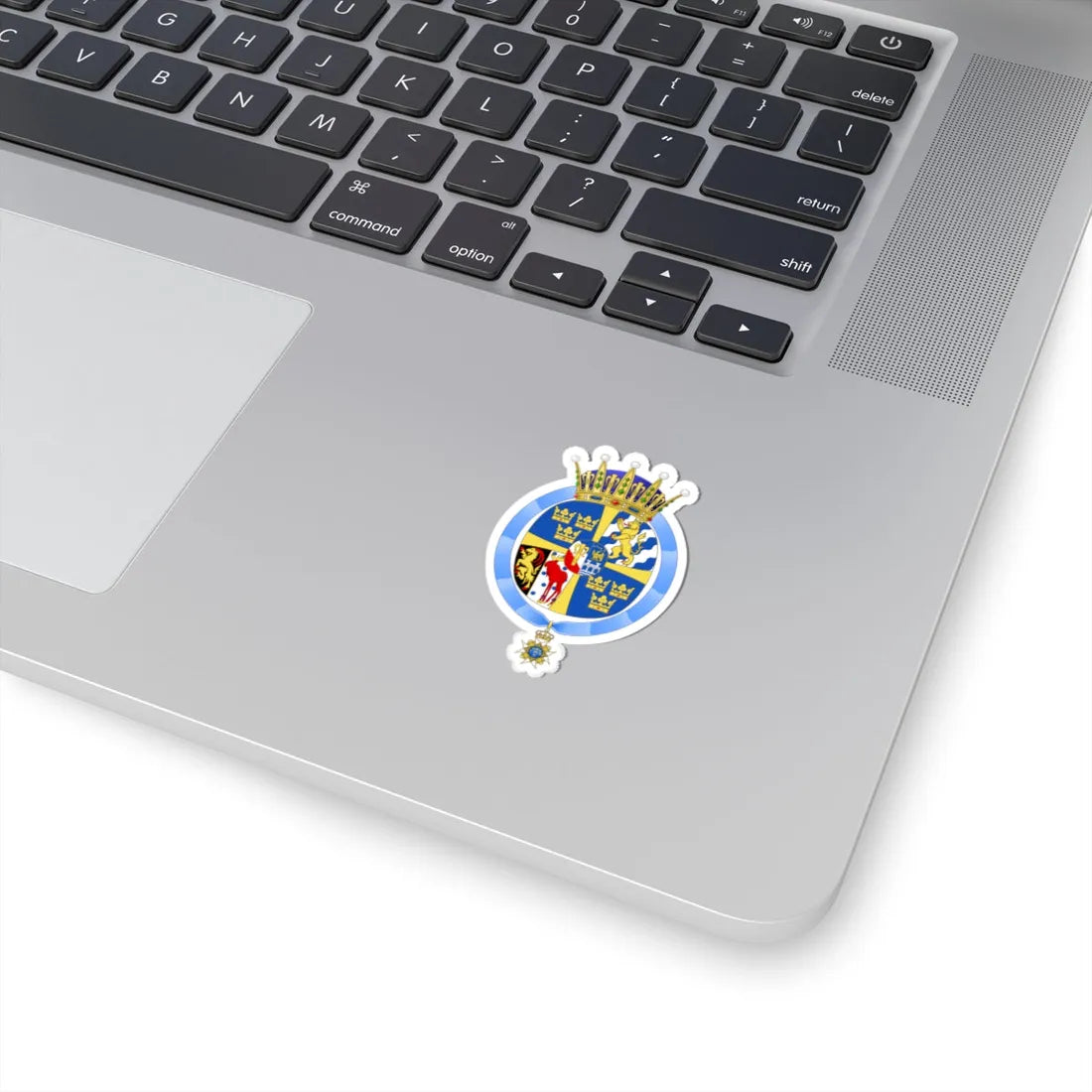 Madeleinearms (Sweden) (Coat of Arms) STICKER Vinyl Kiss-Cut Decal - The Sticker Space