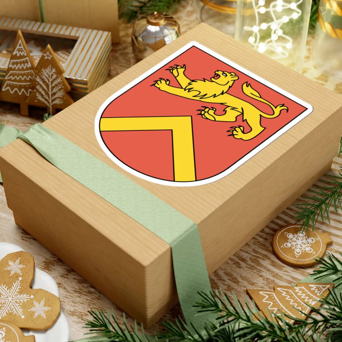 Madetswil coat of arms (Switzerland) (Coat of Arms) STICKER Vinyl Kiss-Cut Decal - The Sticker Space