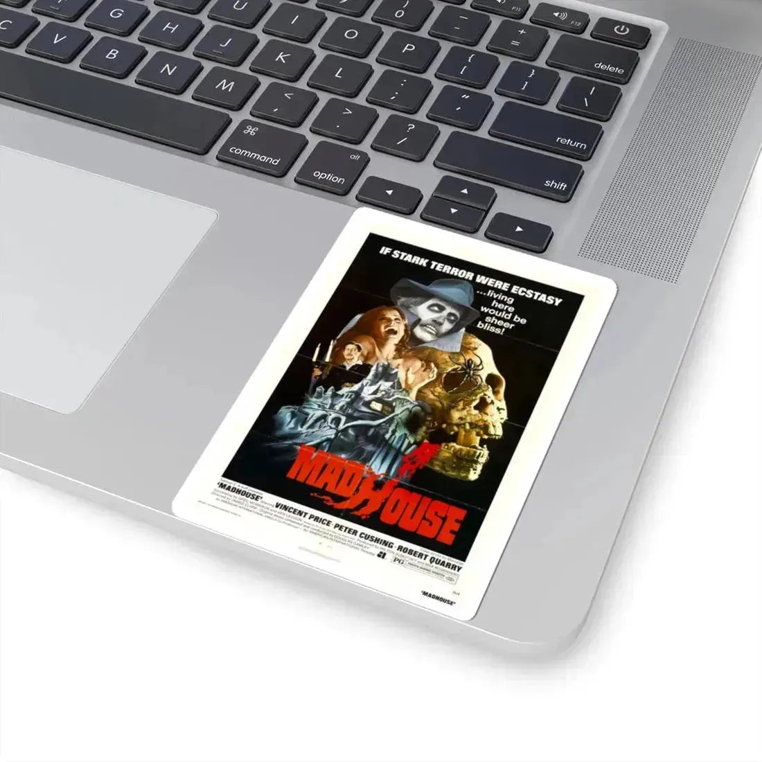 Madhouse 1974 Movie Poster - STICKER Vinyl Kiss-Cut Decal - The Sticker Space