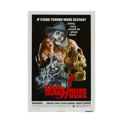 MADHOUSE 1974 - Paper Movie Poster - The Sticker Space