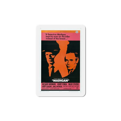 Madigan 1968 Movie Poster Refrigerator Magnet 5 Inch - The Sticker Space