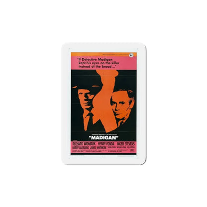 Madigan 1968 Movie Poster Refrigerator Magnet - The Sticker Space
