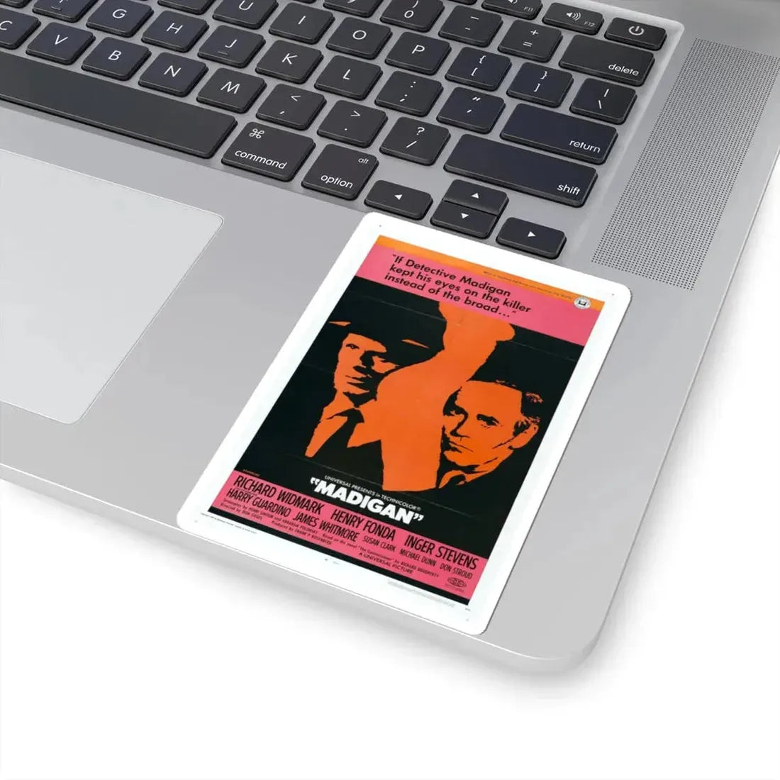 Madigan 1968 Movie Poster - STICKER Vinyl Kiss-Cut Decal - The Sticker Space