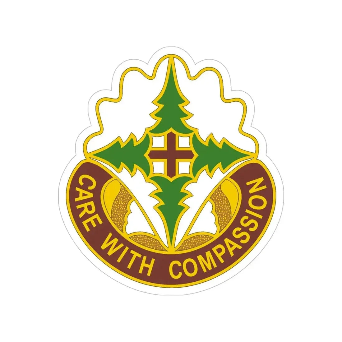 Madigan Medical Center (U.S. Army) Transparent STICKER Die-Cut Vinyl Decal - The Sticker Space