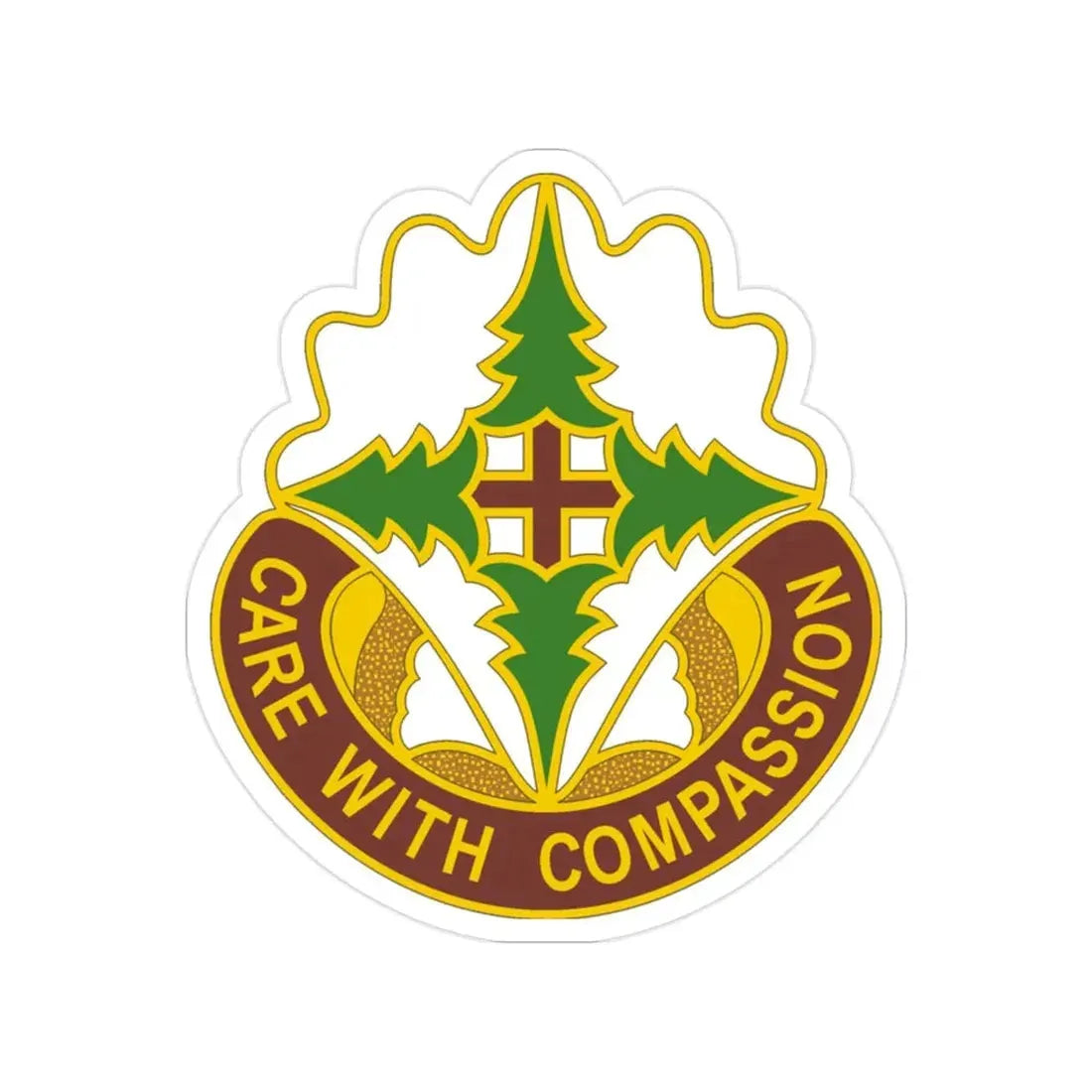 Madigan Medical Center (U.S. Army) Transparent STICKER Die-Cut Vinyl Decal - The Sticker Space