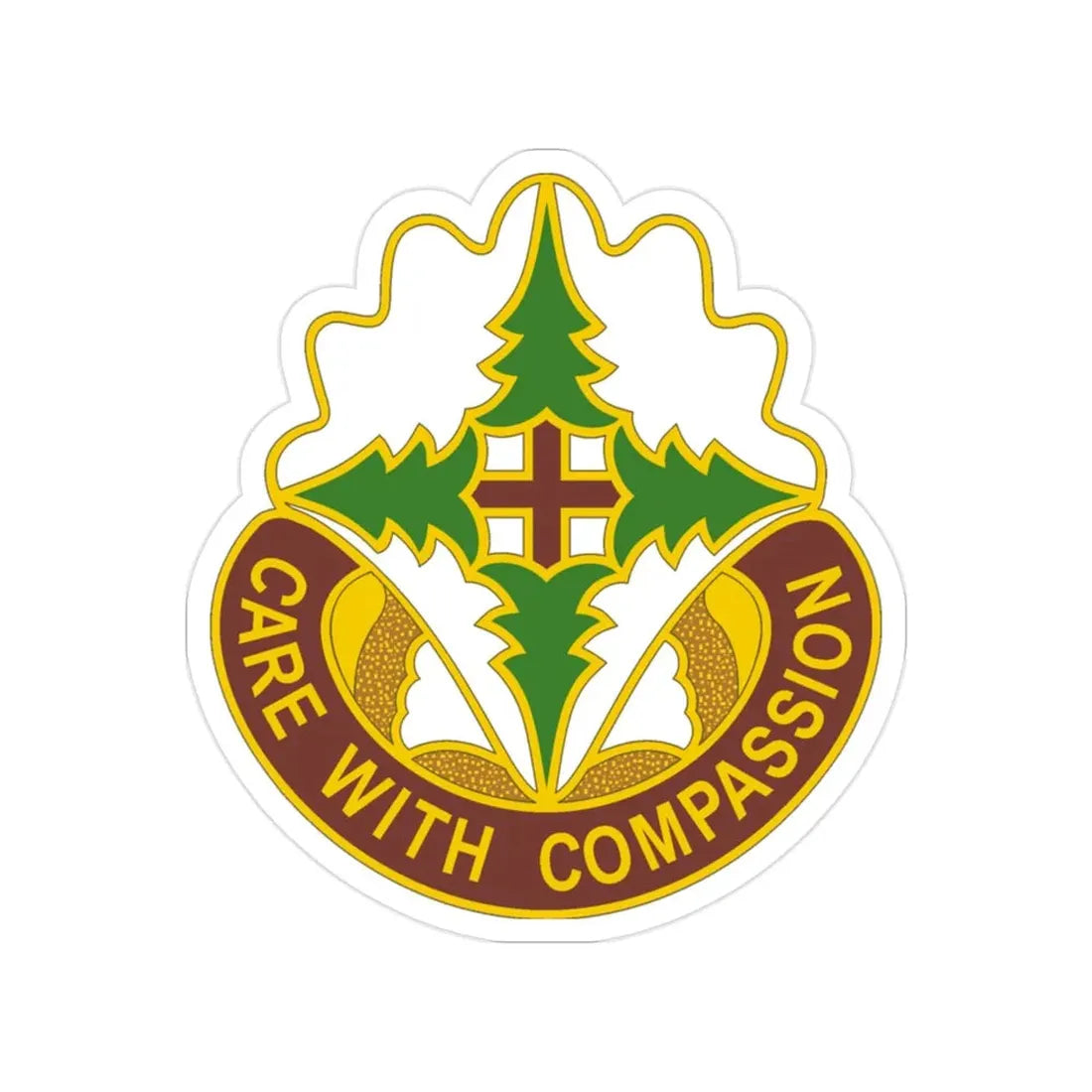 Madigan Medical Center (U.S. Army) Transparent STICKER Die-Cut Vinyl Decal - The Sticker Space