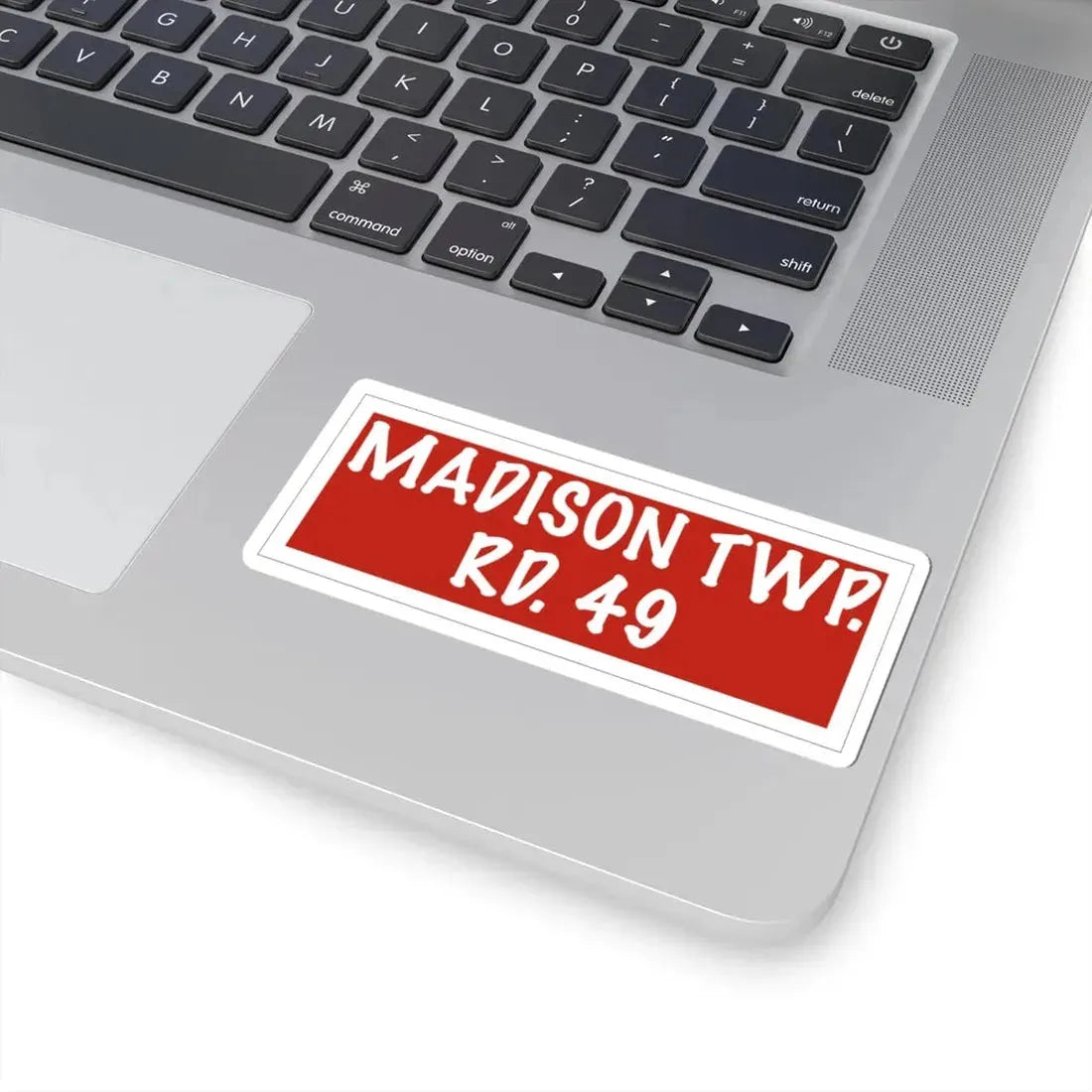 Madison Township Route 49 Perry County Ohio (Ohio) (Road Sign) STICKER Vinyl Kiss-Cut Decal - The Sticker Space