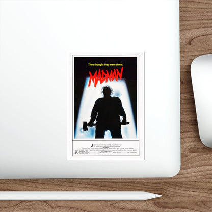 MADMAN 1981 Movie Poster STICKER Vinyl Die-Cut Decal-The Sticker Space