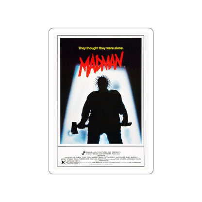 MADMAN 1981 Movie Poster STICKER Vinyl Die-Cut Decal-3 Inch-The Sticker Space