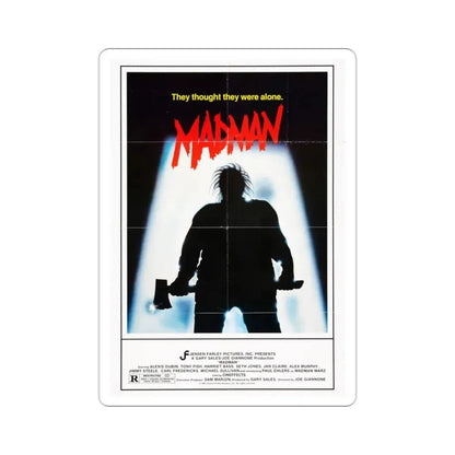 Madman 1982 Movie Poster STICKER Vinyl Die-Cut Decal 2 Inch - The Sticker Space