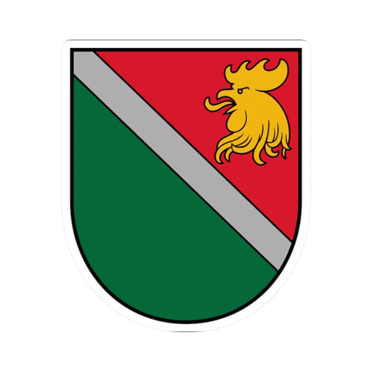 Madonas novads COA 2011-2021 (Latvia) (Coat of Arms) STICKER Vinyl Kiss-Cut Decal 2 Inch White - The Sticker Space