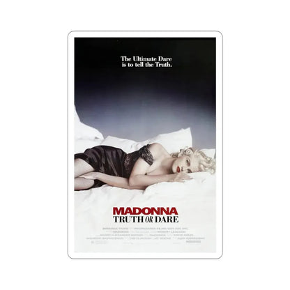 Madonna Truth or Dare 1991 Movie Poster STICKER Vinyl Die-Cut Decal 3 Inch - The Sticker Space