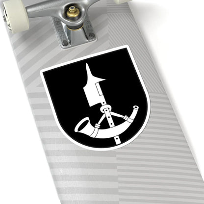 Madulain wappen (Switzerland) (Coat of Arms) STICKER Vinyl Kiss-Cut Decal - The Sticker Space