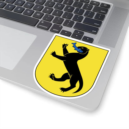 Maennedorf-blazon (Switzerland) (Coat of Arms) STICKER Vinyl Kiss-Cut Decal - The Sticker Space