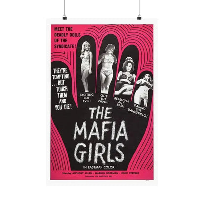 MAFIA GIRLS 1975 - Paper Movie Poster 20″ x 30″ Matte - The Sticker Space