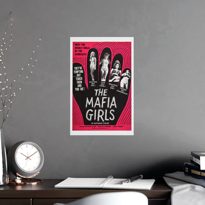MAFIA GIRLS 1975 - Paper Movie Poster-The Sticker Space