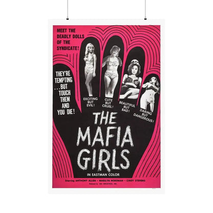 MAFIA GIRLS 1975 - Paper Movie Poster - The Sticker Space