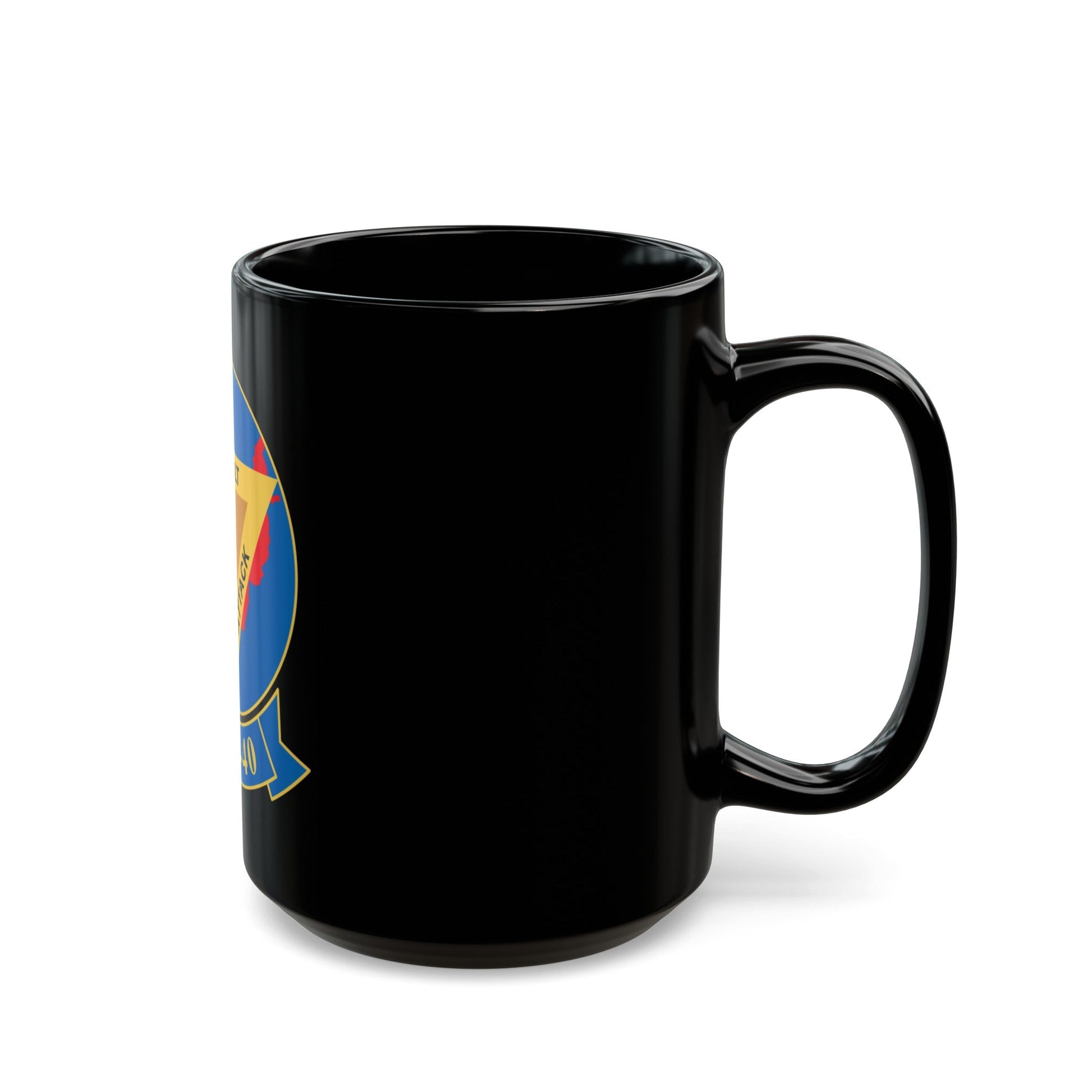 MAG 40 (USMC) Black Coffee Mug-The Sticker Space
