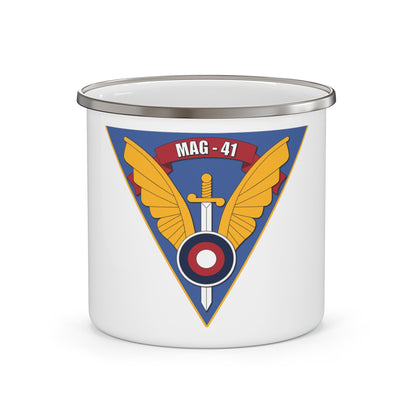 MAG 41 (USMC) Enamel Mug-12oz-The Sticker Space