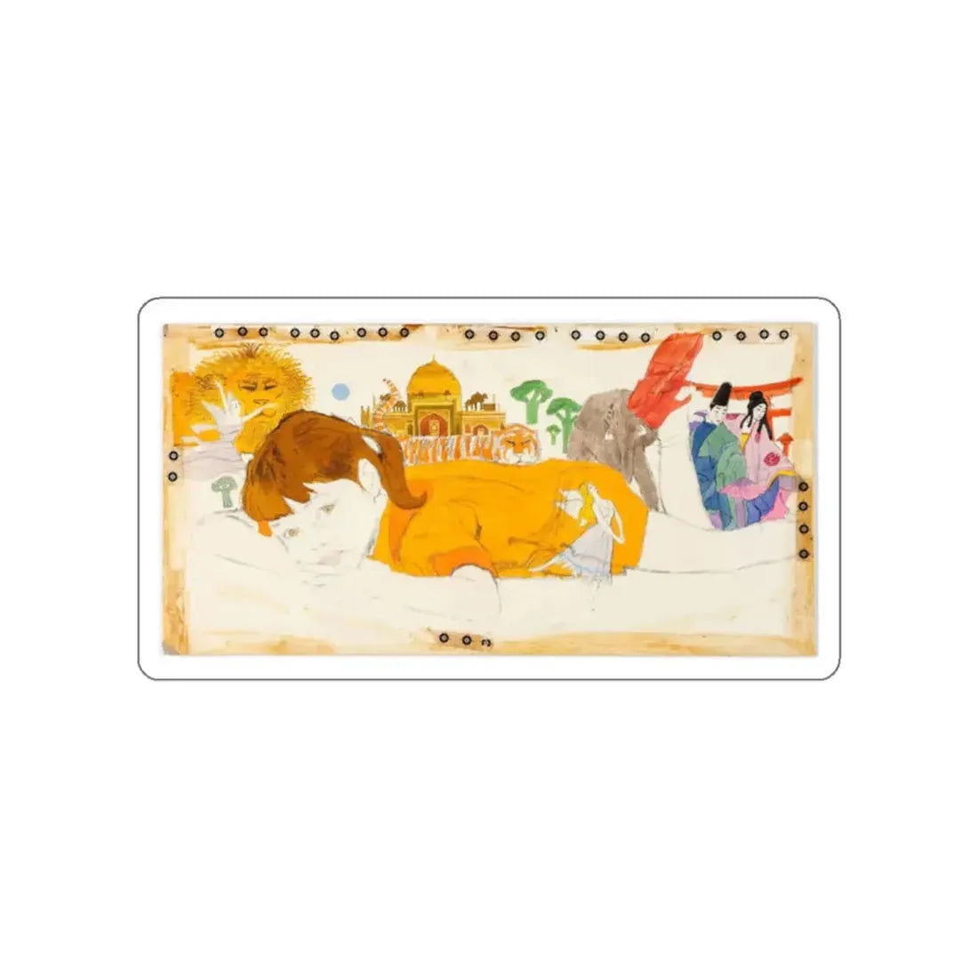 Magazine Illustration 2 (Good Housekeeping, 1962) (Magazine Illustration) STICKER Vinyl Die-Cut Decal - The Sticker Space