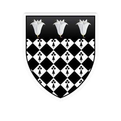 Magdalen College Oxford Coat Of Arms (England) (Coat of Arms) STICKER Vinyl Kiss-Cut Decal 2 Inch White - The Sticker Space