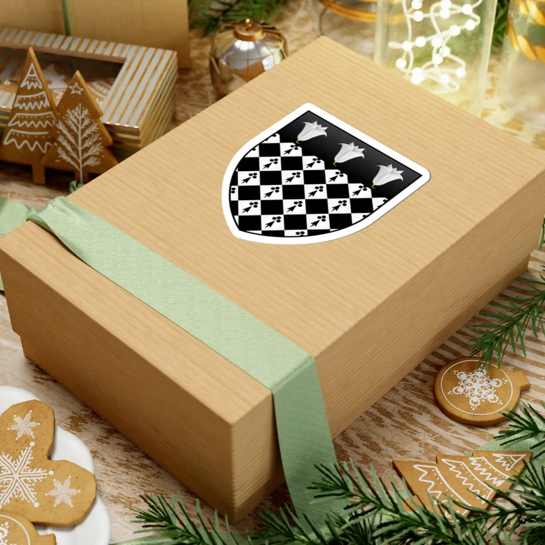 Magdalen College Oxford Coat Of Arms (England) (Coat of Arms) STICKER Vinyl Kiss-Cut Decal - The Sticker Space