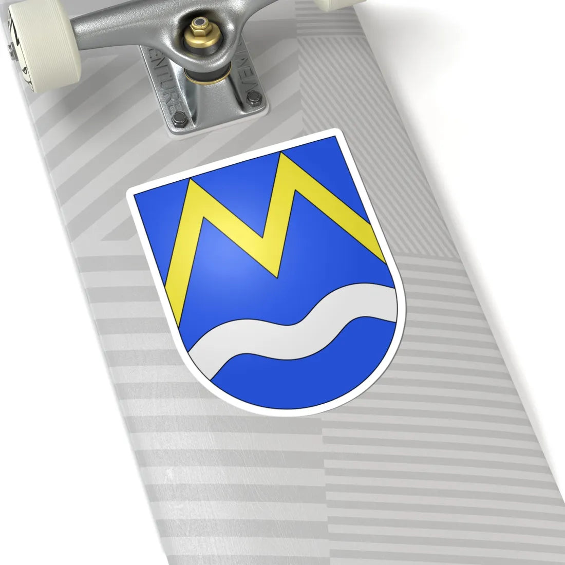 Maggia-coat of arms (Switzerland) (Coat of Arms) STICKER Vinyl Kiss-Cut Decal - The Sticker Space