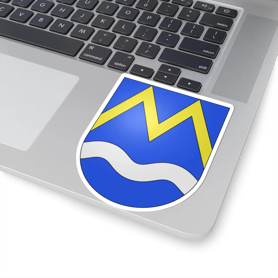 Maggia-coat of arms (Switzerland) (Coat of Arms) STICKER Vinyl Kiss-Cut Decal - The Sticker Space