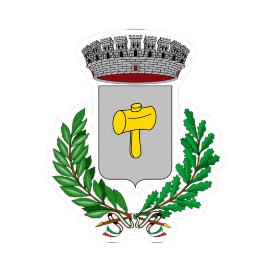 Magliano in Toscana-Stemma (Italy) (Coat of Arms) STICKER Vinyl Kiss-Cut Decal 2 Inch White - The Sticker Space