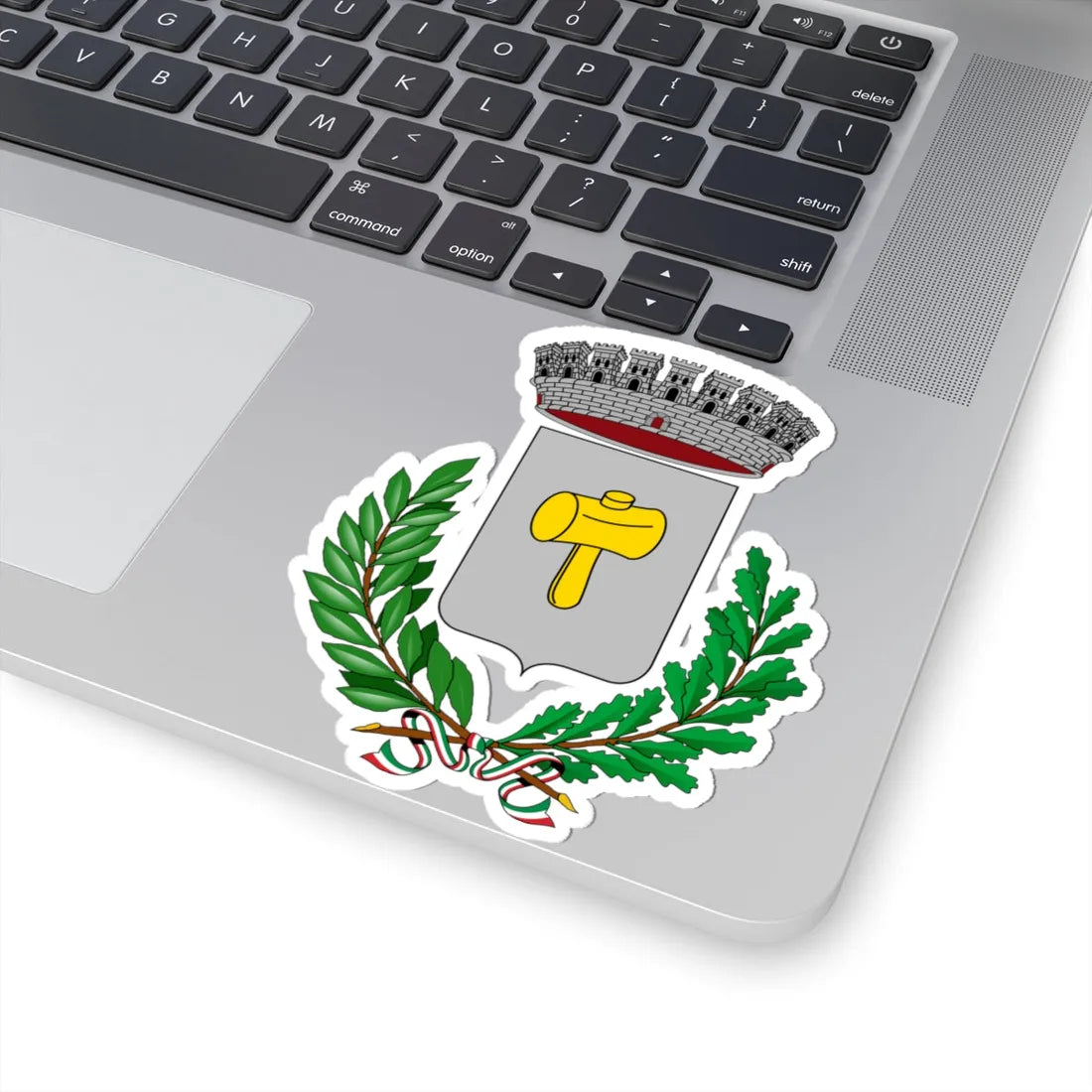 Magliano in Toscana-Stemma (Italy) (Coat of Arms) STICKER Vinyl Kiss-Cut Decal - The Sticker Space