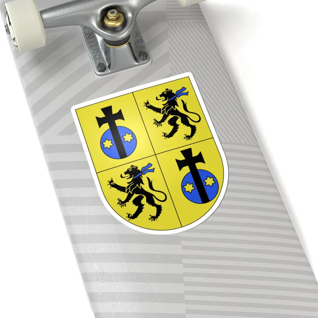 Magliaso-coat of arms (Switzerland) (Coat of Arms) STICKER Vinyl Kiss-Cut Decal - The Sticker Space