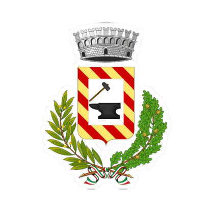 Magliolo-Stemma (Italy) (Coat of Arms) STICKER Vinyl Kiss-Cut Decal 2 Inch White - The Sticker Space