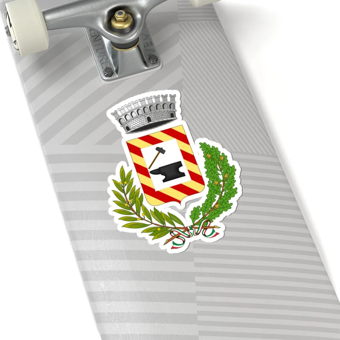 Magliolo-Stemma (Italy) (Coat of Arms) STICKER Vinyl Kiss-Cut Decal - The Sticker Space