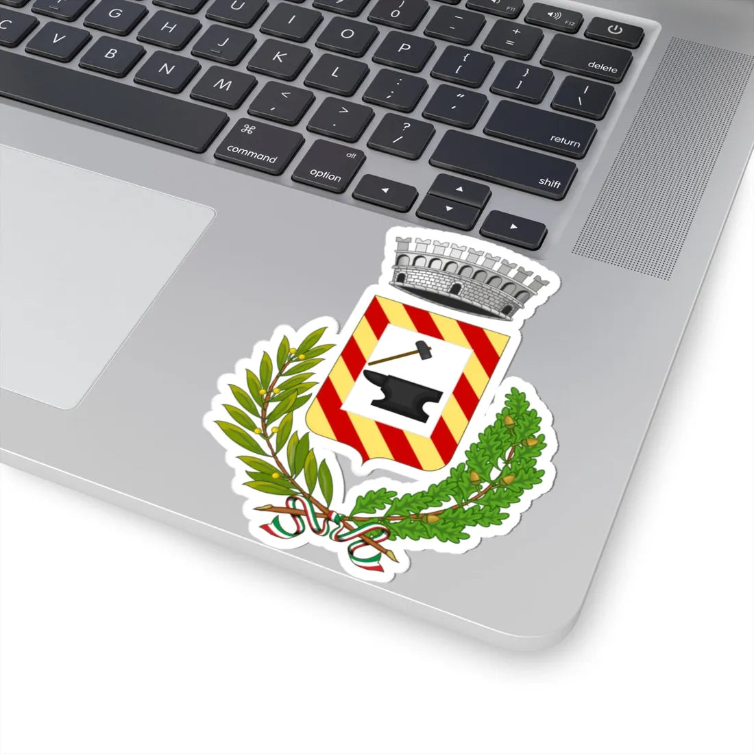 Magliolo-Stemma (Italy) (Coat of Arms) STICKER Vinyl Kiss-Cut Decal - The Sticker Space
