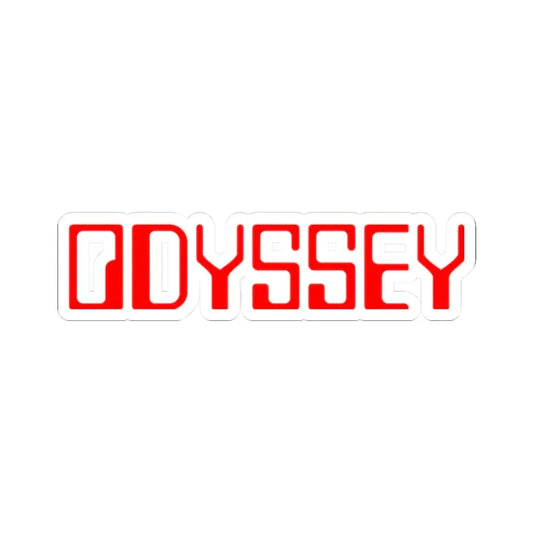 Magnavox Odyssey (Logo) STICKER Vinyl Kiss-Cut Decal 2 Inch White - The Sticker Space