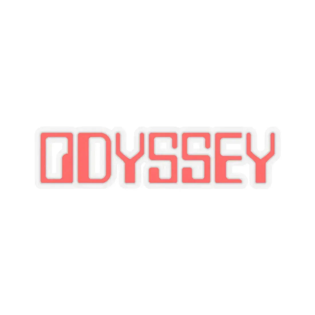 Magnavox Odyssey (Logo) STICKER Vinyl Kiss-Cut Decal 3 Inch Transparent - The Sticker Space