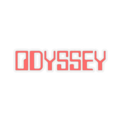 Magnavox Odyssey (Logo) STICKER Vinyl Kiss-Cut Decal 6 Inch Transparent - The Sticker Space
