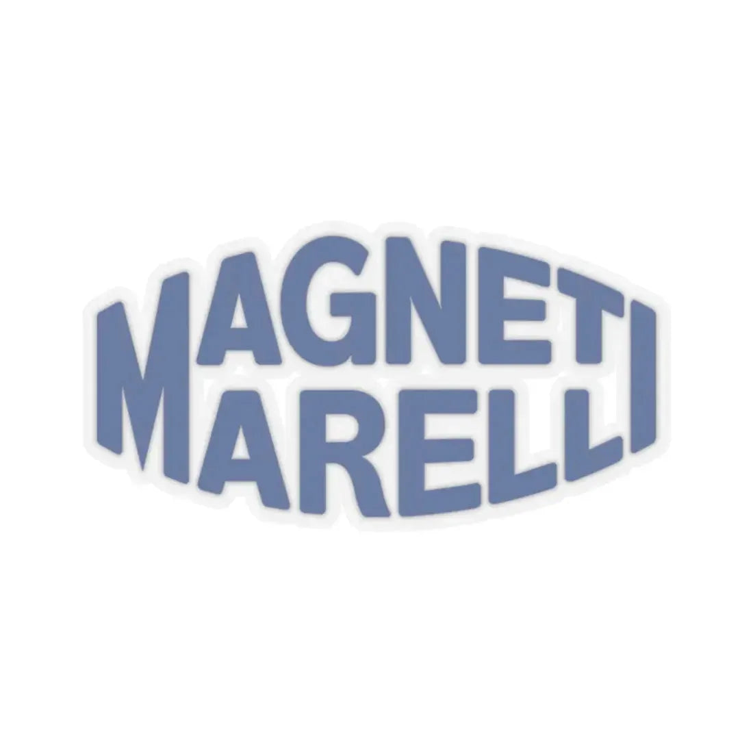 Magneti Marelli (Logo) STICKER Vinyl Kiss-Cut Decal 2 Inch Transparent - The Sticker Space