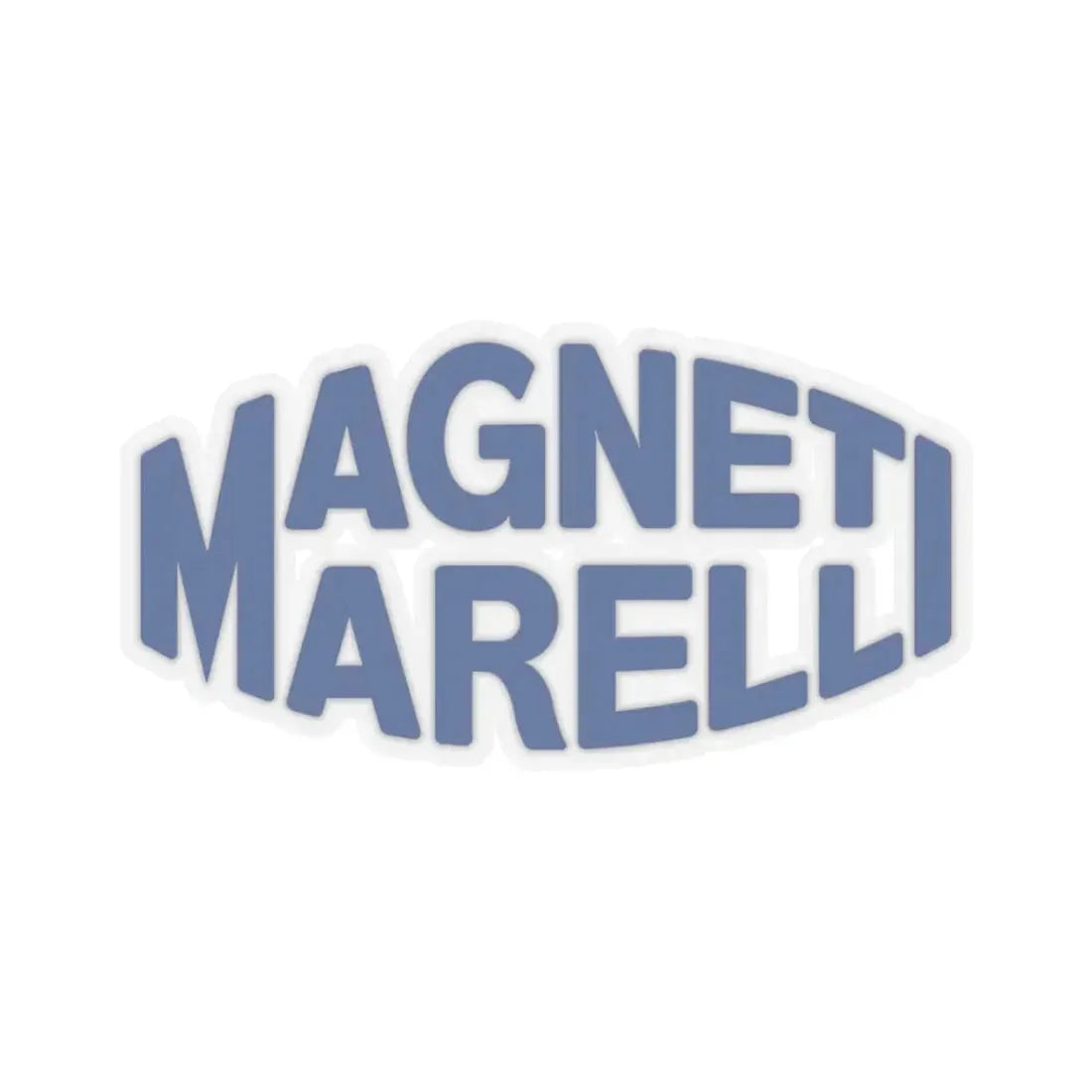 Magneti Marelli (Logo) STICKER Vinyl Kiss-Cut Decal 3 Inch Transparent - The Sticker Space